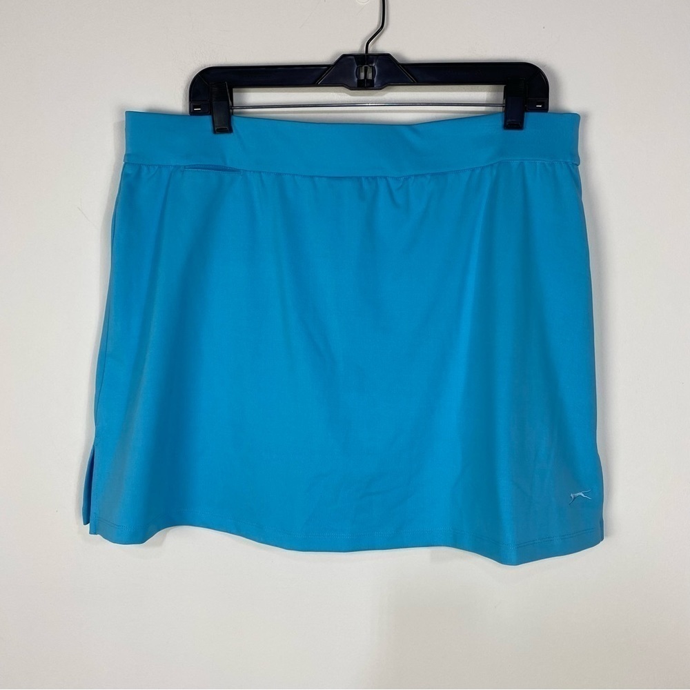 Slazenger Blue Golf Tennis Sport Skort Skirt Athletic